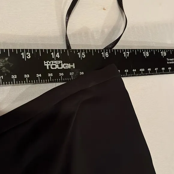 CHAPS size 12 black 2 piece skirt &amp;  button down top with Camisole NWT