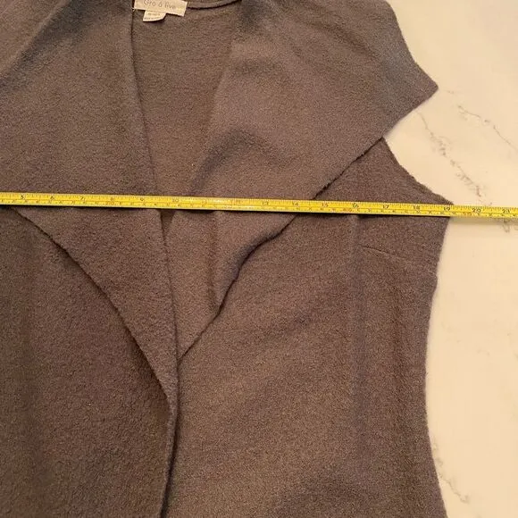 Charcoal Gray Wool Vest