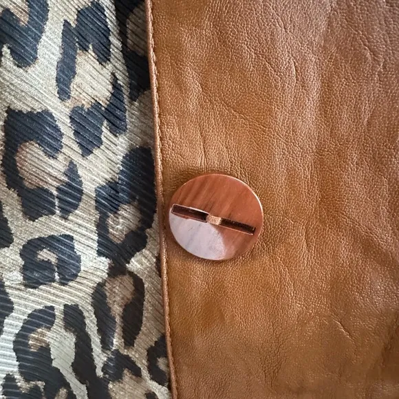 Chico’s Faux Leather Jacket - NWT