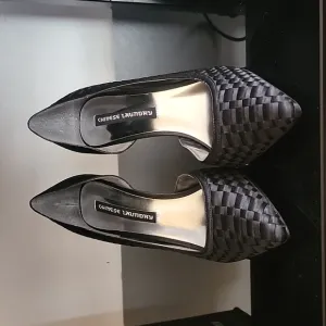 Chinese Laundry 4 inch Black Satin Heel
