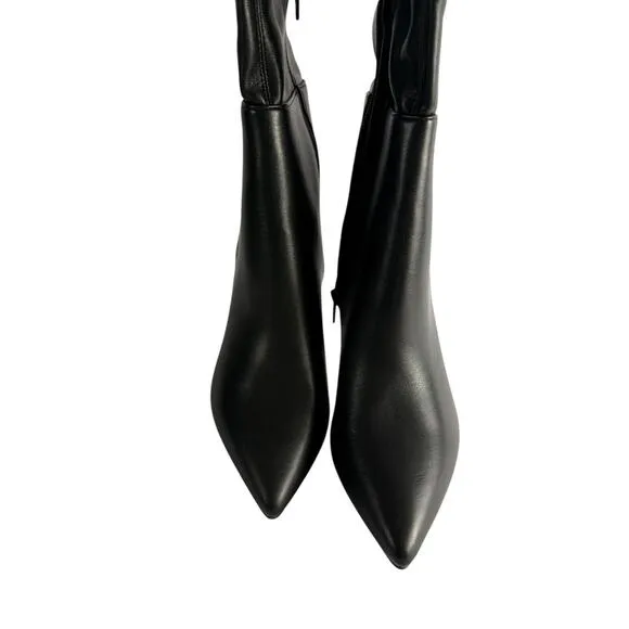 CHINESE LAUNDRY Fun Times Over the Knee Boot Black Size 7/37.5 NWOB