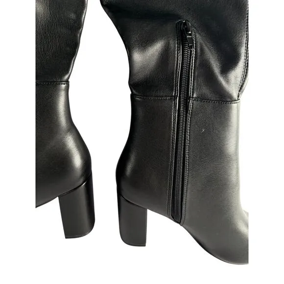 CHINESE LAUNDRY Fun Times Over the Knee Boot Black Size 7/37.5 NWOB