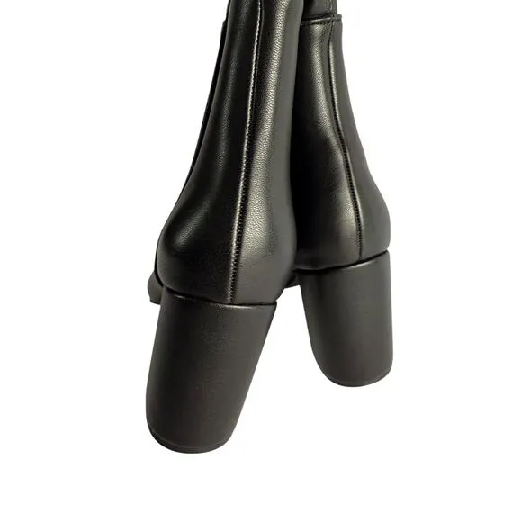 CHINESE LAUNDRY Fun Times Over the Knee Boot Black Size 7/37.5 NWOB