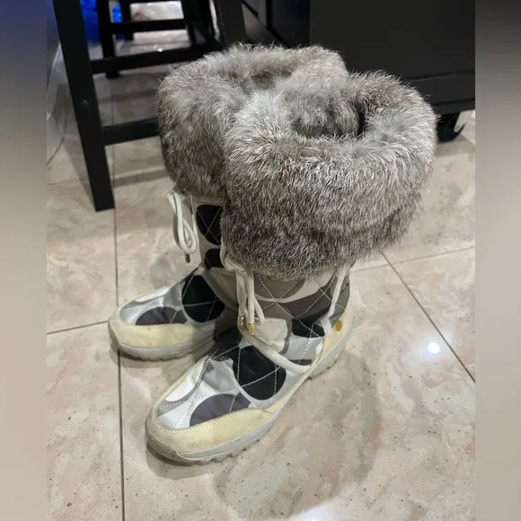 Coach Fur Boots