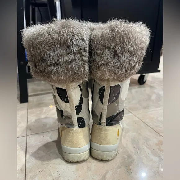 Coach Fur Boots