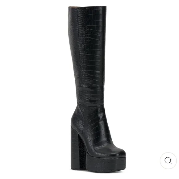 Cocodrilo black boots