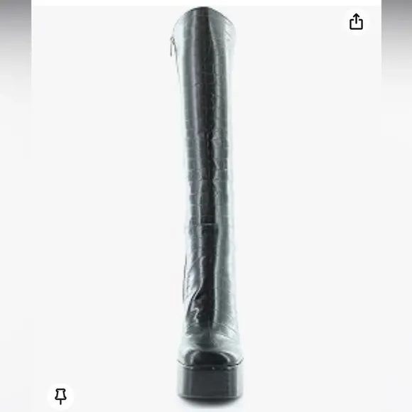 Cocodrilo black boots