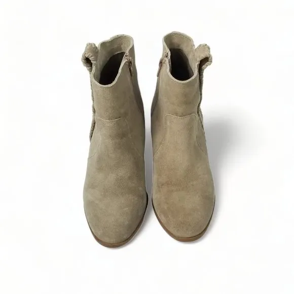 Coconuts By Matisse Trina Suede Ankle Booties Womens Size 8.5