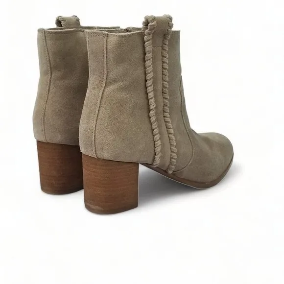 Coconuts By Matisse Trina Suede Ankle Booties Womens Size 8.5