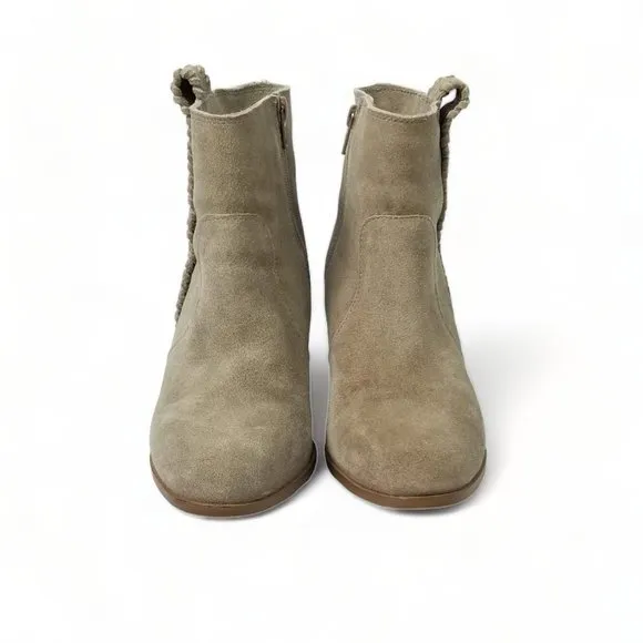 Coconuts By Matisse Trina Suede Ankle Booties Womens Size 8.5