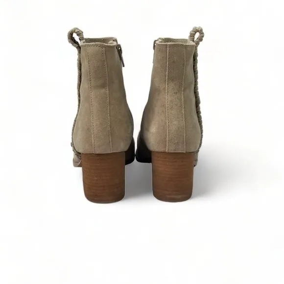 Coconuts By Matisse Trina Suede Ankle Booties Womens Size 8.5