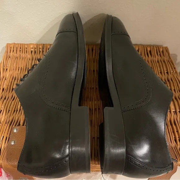 Cole Haan Dawson G360 Cap Toe Men Black Waterproof Shoe Size 10 C33327
