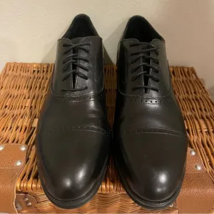 Cole Haan Dawson G360 Cap Toe Men Black Waterproof Shoe Size 10 C33327