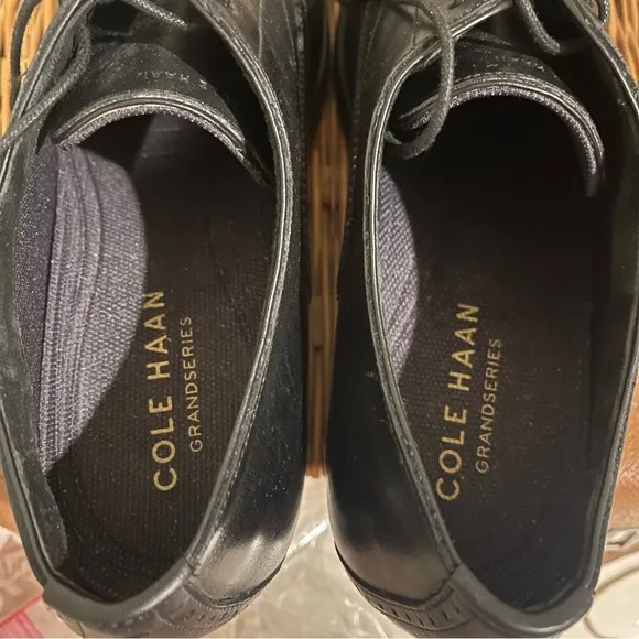 Cole Haan Dawson G360 Cap Toe Men Black Waterproof Shoe Size 10 C33327