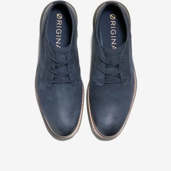 Cole Haan Men’s Øriginal Grand Chukka Boots Navy Suede Blazer Nubuck90 Size 11.5