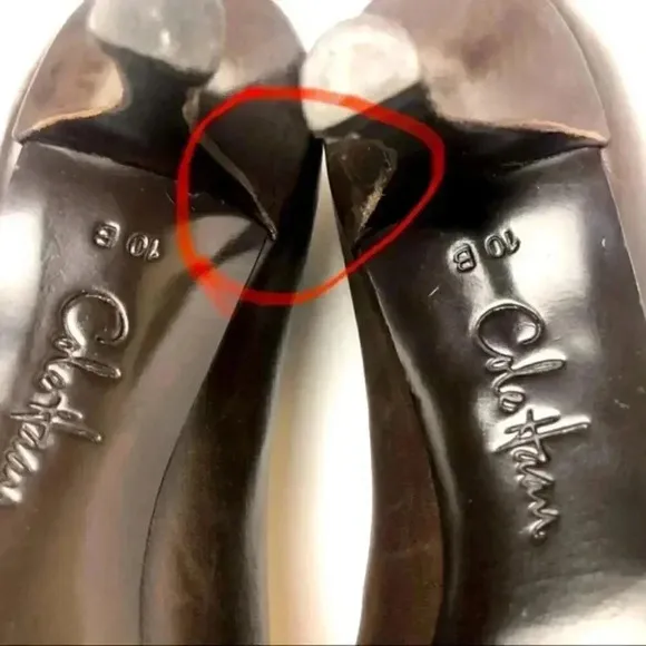 Cole Haan Vesta Pump Brown heels shoes size 10B