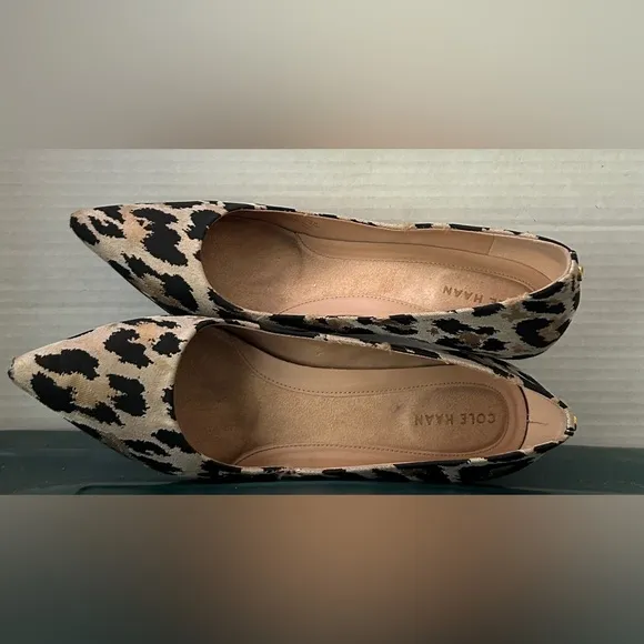 Cole Haan W27662 Leopard Print Women's Heels Size 6.5