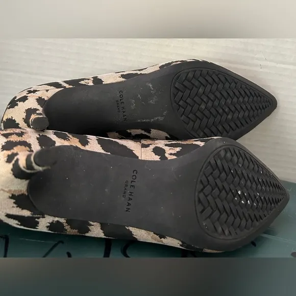 Cole Haan W27662 Leopard Print Women's Heels Size 6.5