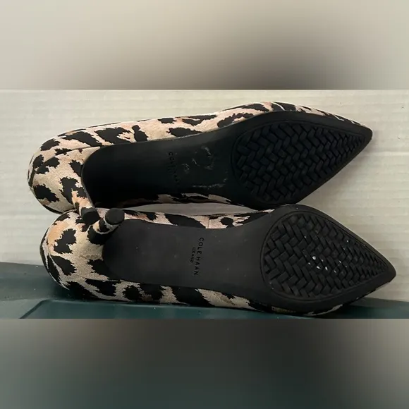 Cole Haan W27662 Leopard Print Women's Heels Size 6.5