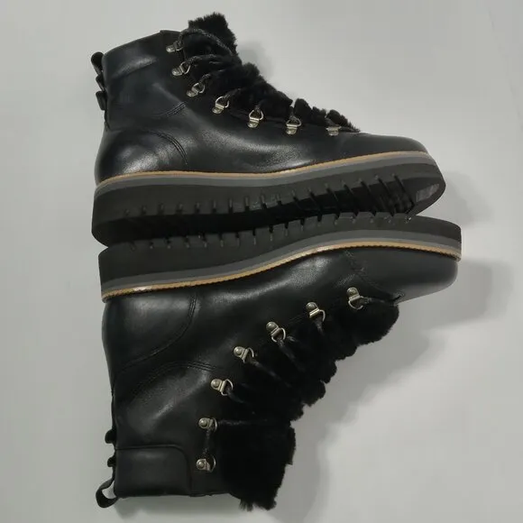 COLE HAAN Women's Zerogrand Explore Lace-Up Hiker Boots Size 10B