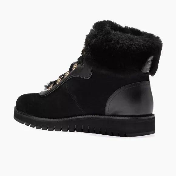 Cole Haan ZEROGRAND Explore Upstate 25MM Leather &amp; Wool Hiking Boots
