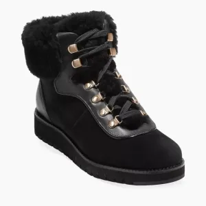 Cole Haan ZEROGRAND Explore Upstate 25MM Leather &amp; Wool Hiking Boots