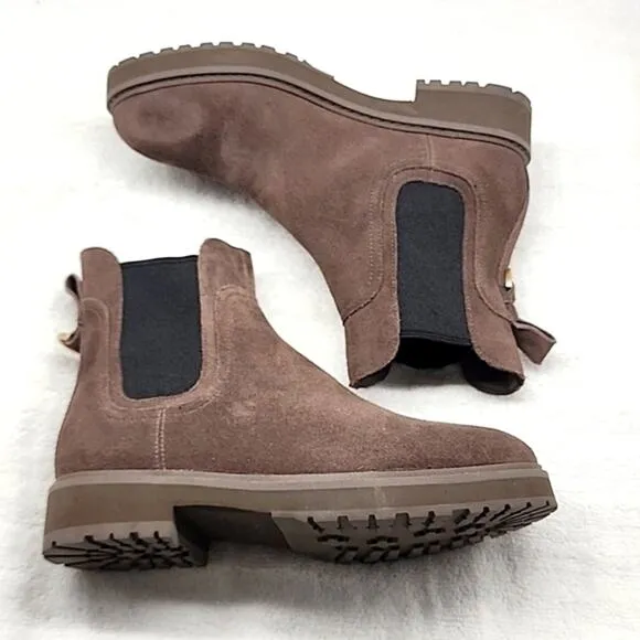 ■COLE HAAN■GREENWICH WATERPROOF BOOTIE COLOR MORAL SUEDE GRAND360 LADIES 7 NWOB