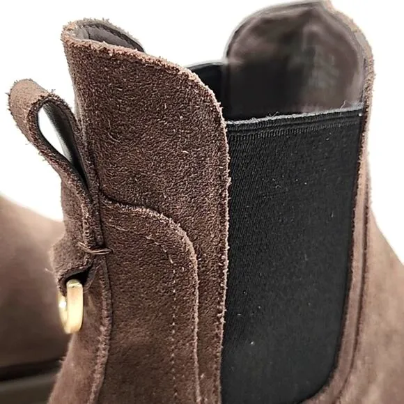 ■COLE HAAN■GREENWICH WATERPROOF BOOTIE COLOR MORAL SUEDE GRAND360 LADIES 7 NWOB