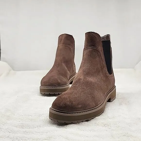 ■COLE HAAN■GREENWICH WATERPROOF BOOTIE COLOR MORAL SUEDE GRAND360 LADIES 7 NWOB