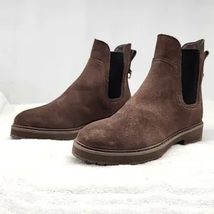■COLE HAAN■GREENWICH WATERPROOF BOOTIE COLOR MORAL SUEDE GRAND360 LADIES 7 NWOB