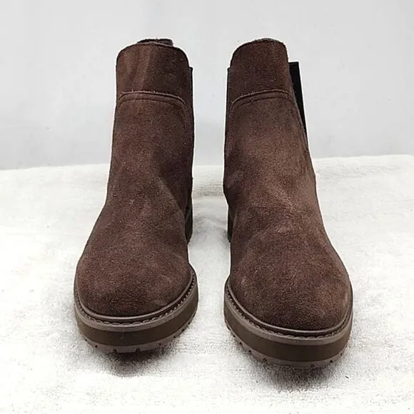 ■COLE HAAN■GREENWICH WATERPROOF BOOTIE COLOR MORAL SUEDE GRAND360 LADIES 7 NWOB