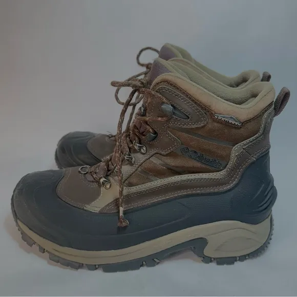 Columbia Brown Bugaboot Omni-Tech Waterproof Winter Boots