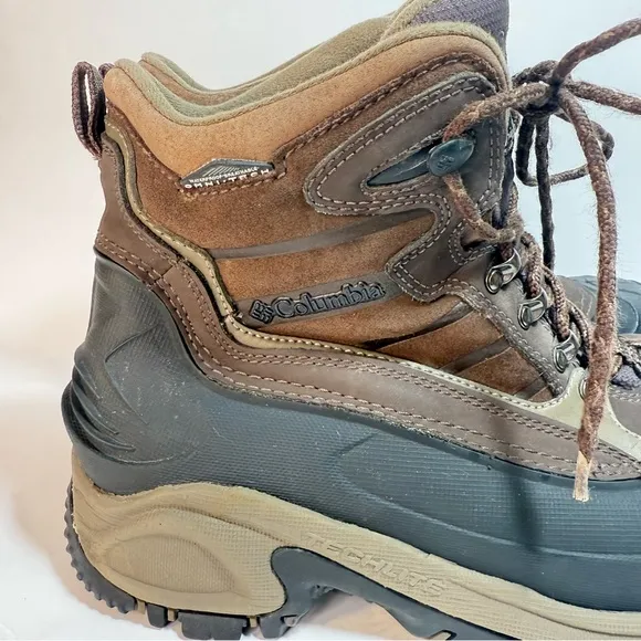 Columbia Brown Bugaboot Omni-Tech Waterproof Winter Boots