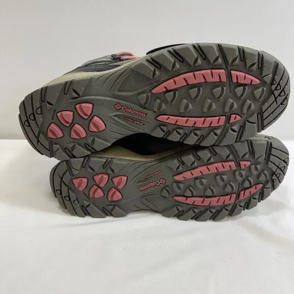 Columbia Hiking Boots Women's 8 Newton Ridge Plus Waterproof Amped BL4552-008