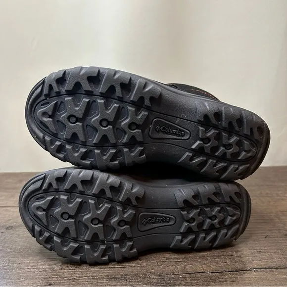 Columbia Kids Waterproof Black Boots Size 3