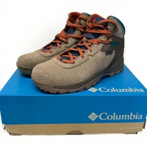 Columbia Men's Newton Ridge Base Camp Hiking Boots Size 10.5 Ash Brown Waterfall