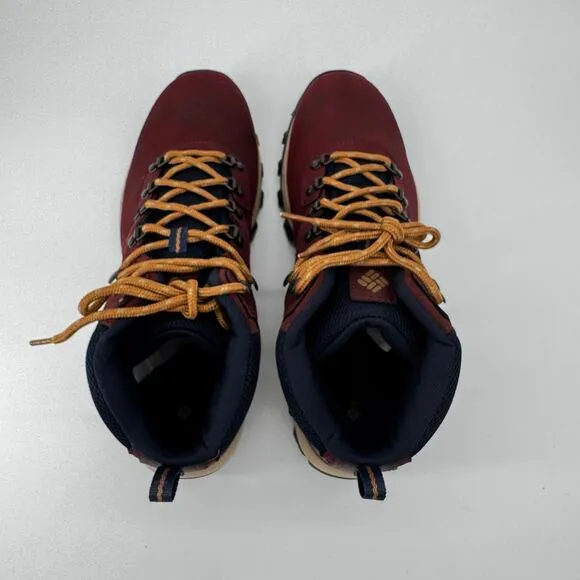 Columbia Newton Ridge Plus II Waterproof Men’s Boots 11 Wide Brown Navy