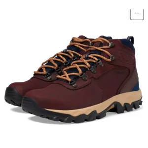 Columbia Newton Ridge Plus II Waterproof Men’s Boots 11 Wide Brown Navy