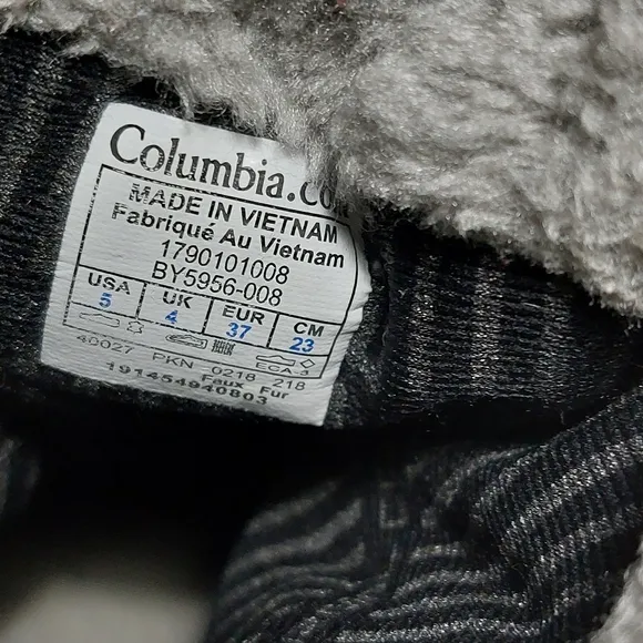 Columbia Winter Snow Boots Size 5