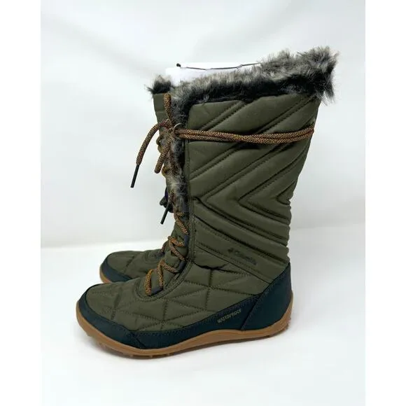 Columbia Women's Minx Mid III Boots, Nori/Persimmon, Size 7.5