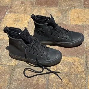 Converse Chuck Taylor All Star Waterproof High Triple Black 162409C