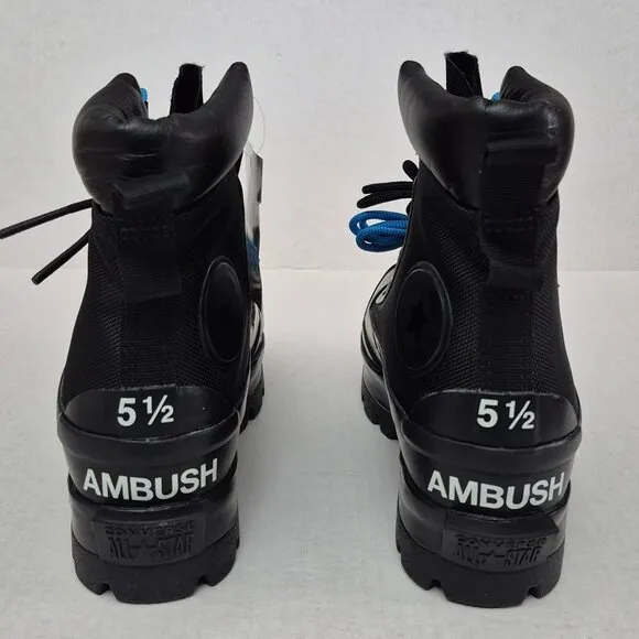 Converse X Ambush Chuck Taylor Duck Boot Black 170588C Sizes - NWoB