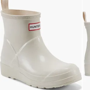 COPY - NEW Hunter Women’s Creamy White Short Rain Boots with Sparkle