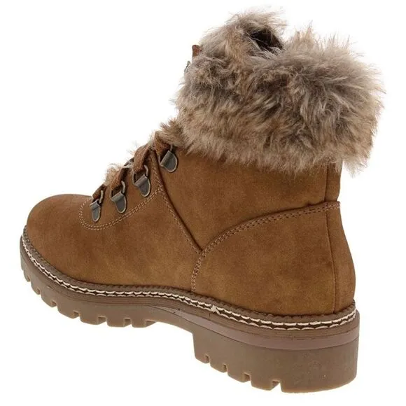 Corkys Challenge Casual Boots Cognac