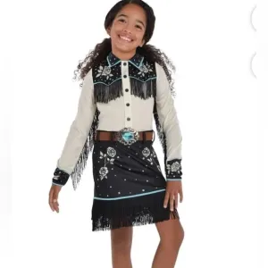 Cowgirl Vaquera Costume for Kids