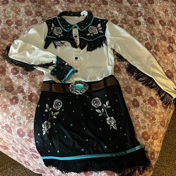 Cowgirl Vaquera Costume for Kids