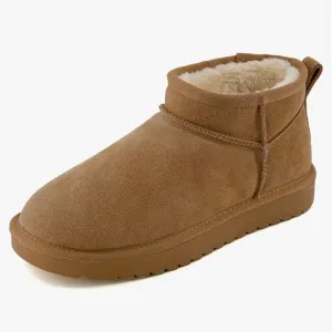 Cozy Brown Ankle Boots size 9