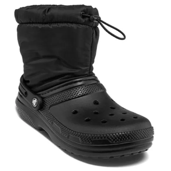 Crocs Classic Lined Neo Puff Boots 'Black' 206630-060 men’s 9 women’s 11