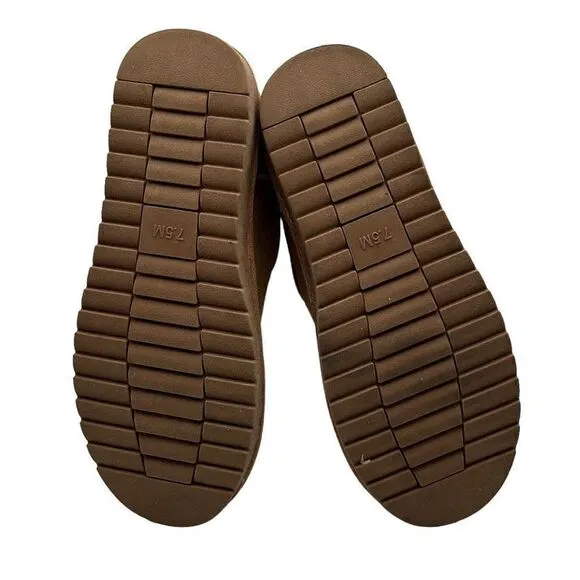 CUSHIONAIRE Women's pull on boot 7.5 CHESTNUT