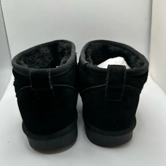 CUSHIONAIRE Women's pull on boot 8 BLACK